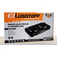 LUSQTOFF ANAFE ELECRTRICO 2 HORNALLAS 2000 W