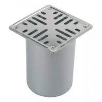 AWADUCT PORTA REJILLA 110 C/REJILLA AC INOX 15X15