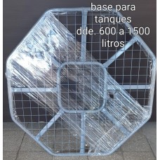 BASE PARA TANQUE HASTA 600 LTS CON REJA