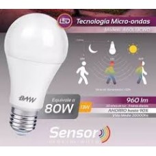 BAW LAMPARA LED 13 W C/SENSOR