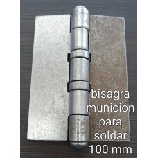 BISAGRA MUNICION P/SOLDAR LARGA X 100X76 MM