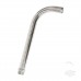 BRAZO LLUVIA 1/2  ACERO INOX. 90° LARGO 30 CM IMPORTADO