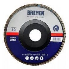 BREMEN DISCO FLAP 7 PULG (60) ZIRCONIO