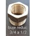 BRONCE BUJE RED. 3/4 A 1/2