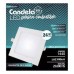 CANDELA PLAFON EXT CUADRADO LED 24 W