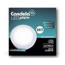 CANDELA PLAFON EXT REDONDO LED 24 W