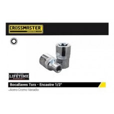 CROSSMASTER BOCA LLAVE BOCA TORX E-10 1/2