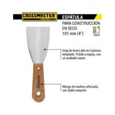 CROSSMASTER ESPATULA 100 MM MANGO MADERA