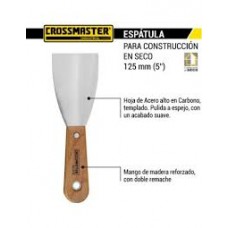 CROSSMASTER ESPATULA 125 MM MANGO MADERA