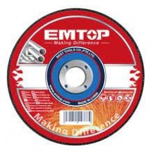 EMTOP DISCO DE CORTE METAL 180X1,6X22,2 MM 7&quot;