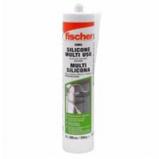 FISCHER SILICONA ACETICA C/FUNG BLANCA X 280 ML