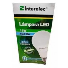 INTERELEC LAMPARA 15 W LED LUZ FRIA