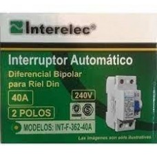 INTERELEC DISYUNTOR DIFER X 40 AMP