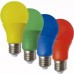 INTERELEC LAMPARA TIPO GOTA COLOR LED