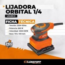 LUSQTOFF LIJADORA ORBITAL 1/4 HOJA