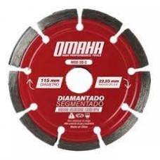 OMAHA DISCO DE CORTE DIAMANTADO SEGMENTADO 115X22 MM