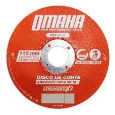 OMAHA DISCO DE CORTE ABRASIBO 1.2 MM