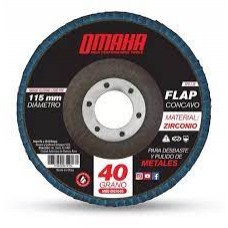 OMAHA DISCO FLAP OX DE ZIRCONIO 115 MM 60