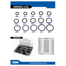 O-RING 214 (3,53) X UNIDAD