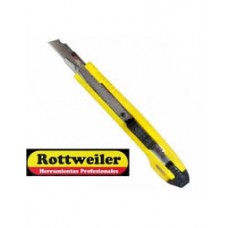 CUTTER CORTE RETRACTIL CON GUIA ACERO 9 MM